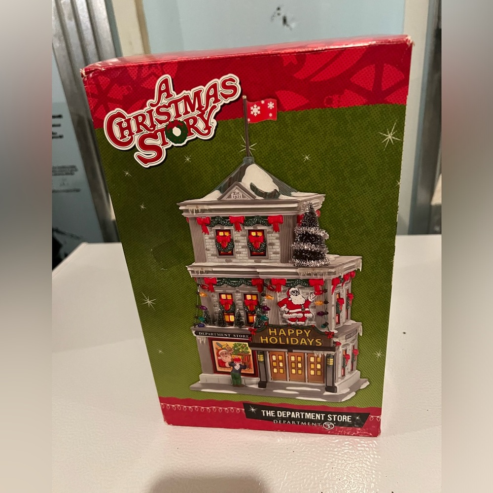 Department 56 a Christmas story department store